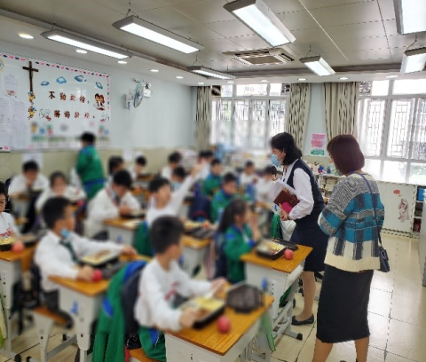 2021-2022校園學生午膳-教青局人員訪校篇 - 4